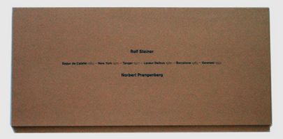 Sechs Orte - Texte & Fotografien, Linol-, Holzschnitte, Aquarelle